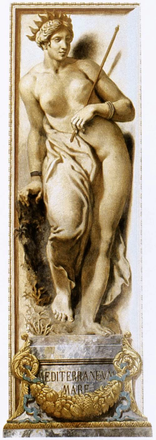 Il Mediterraneo - Salon du Roi, Palais Bourbon, Paris